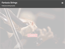 Tablet Screenshot of fantasiastrings.co.uk